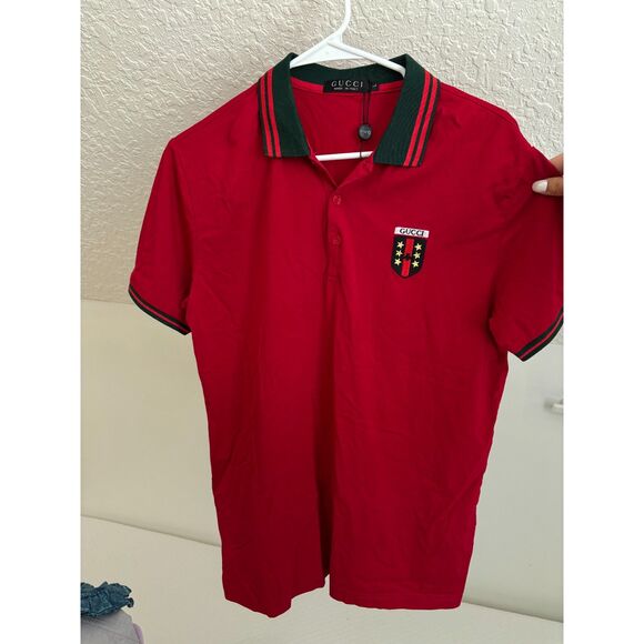 Gucci Red Polo - Picture 1 of 5